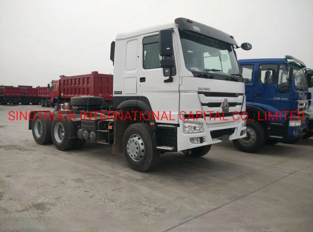 Low Price Sinotruk HOWO New Diesel CNG 10 Wheeler Heavy Duty 4X2 6X4 371HP 400HP 430HP Trailer Semitrailer Head Towing Tractor Truck