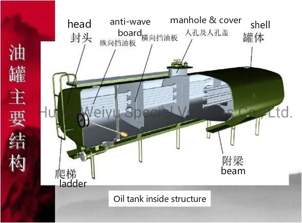 Foton 15000L Oil Tanker Truck 4*2 Fuel Delivery Tank Truck Petrol Diesel Delivery Tanker Trucks