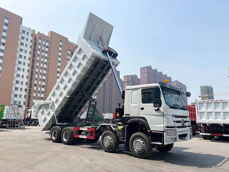 New Used Sinotruck HOWO 12 Wheel Dumper Truck 8X4 371HP 420HP 30ton 50ton 80ton Tipper Dump Trailer Cargo Truck for Sale